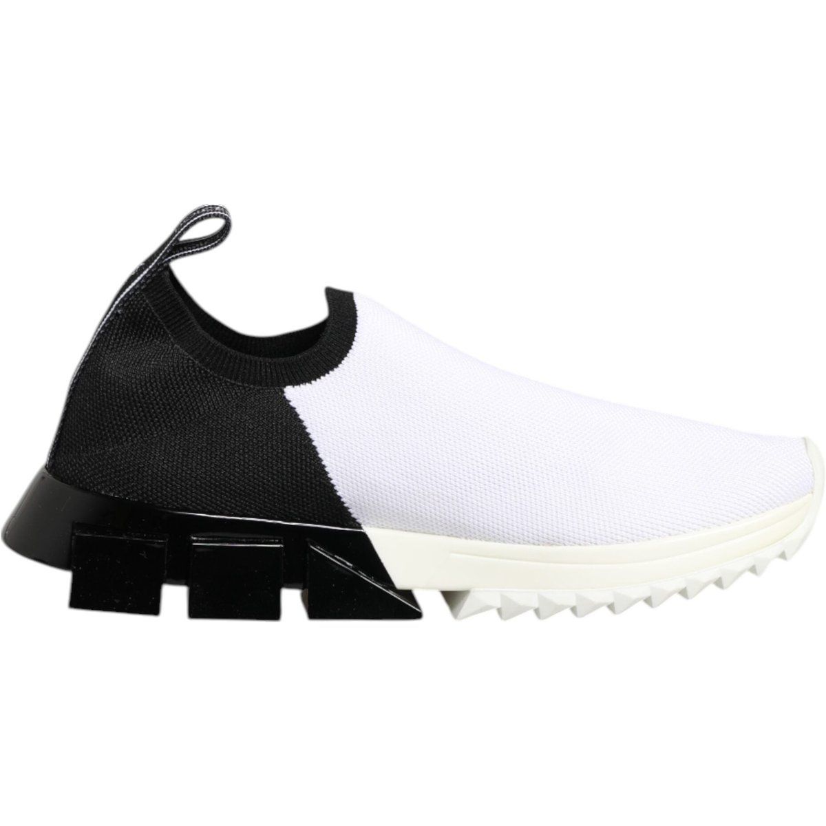 Zweifarbiger Low-Top-Slip-On-Sneaker