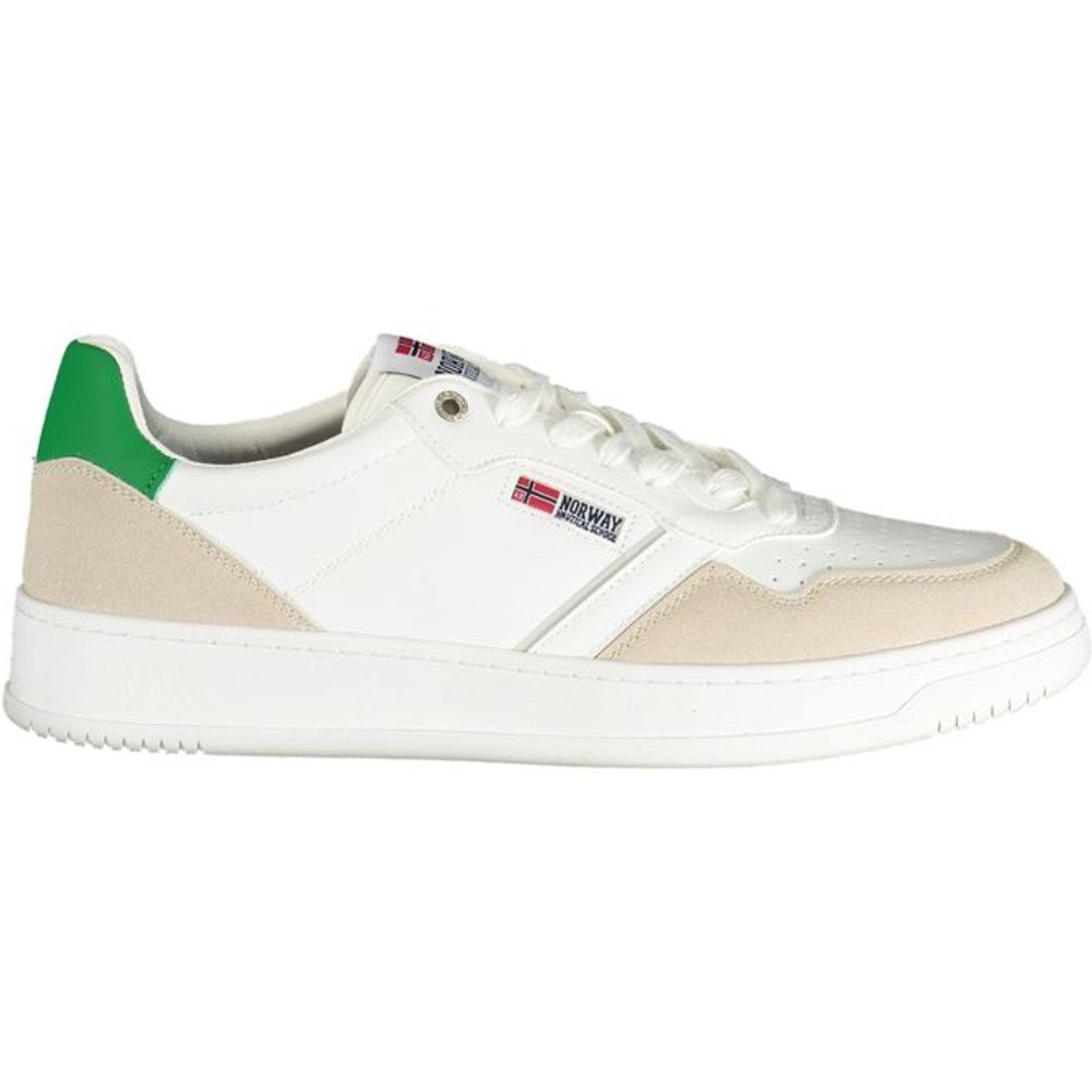 Modische Low-Profile-Sneakers mit Akzenten