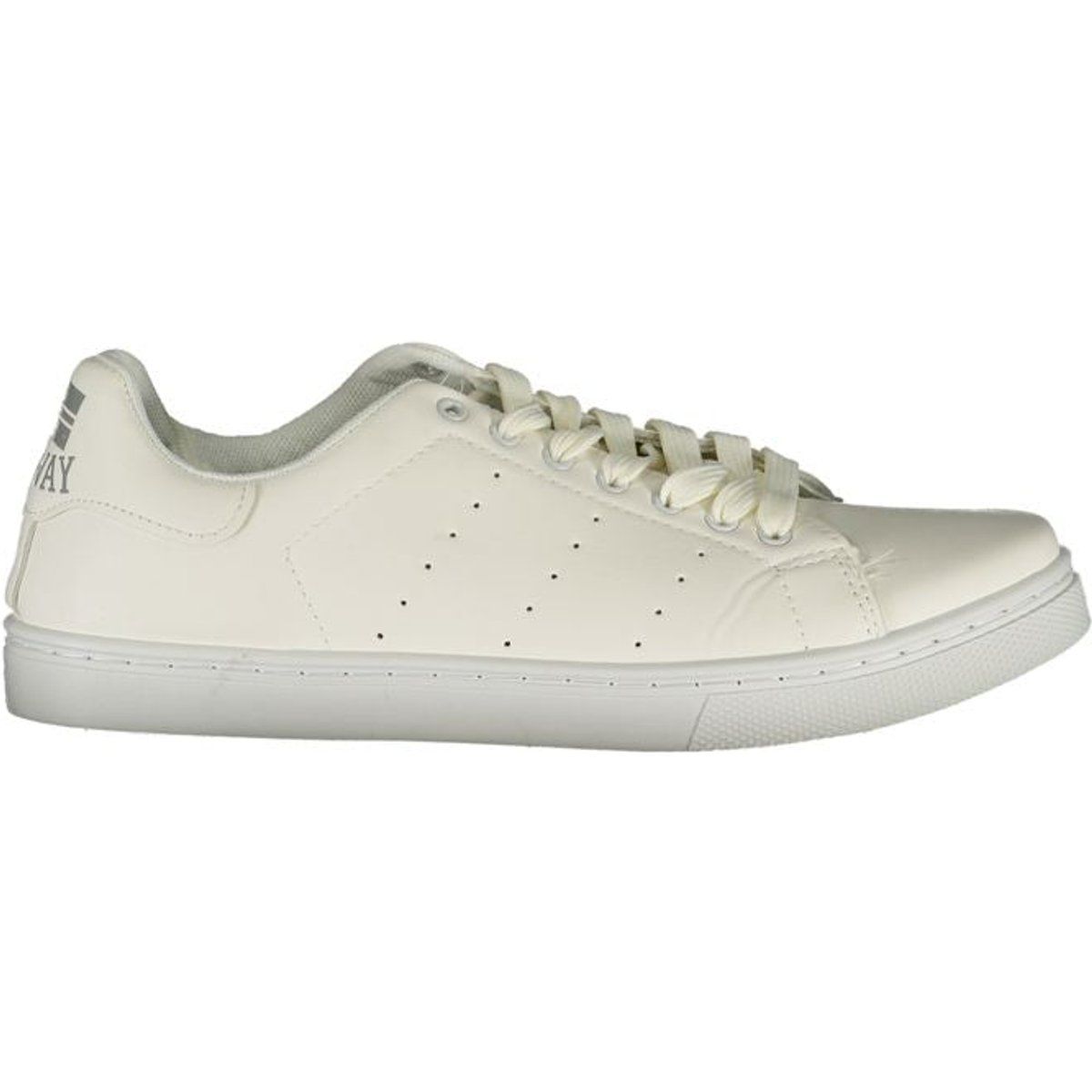 Klassischer weißer Low-Top-Mode-Sneaker
