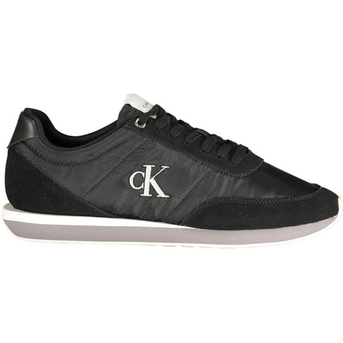 Schlanke Laufschuhe mit Logo-Stickerei