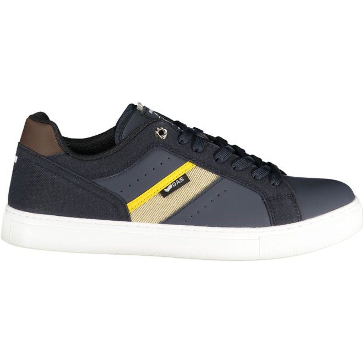 Lässige marineblaue Low-Top-Sneakers