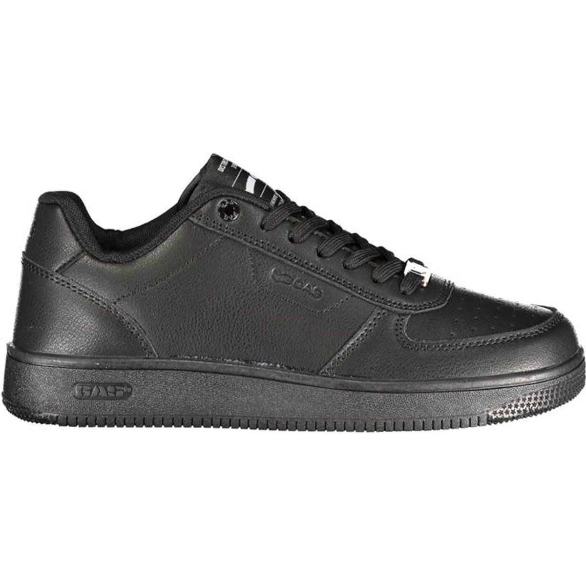 Schwarzer Low-Top Mode Sneaker