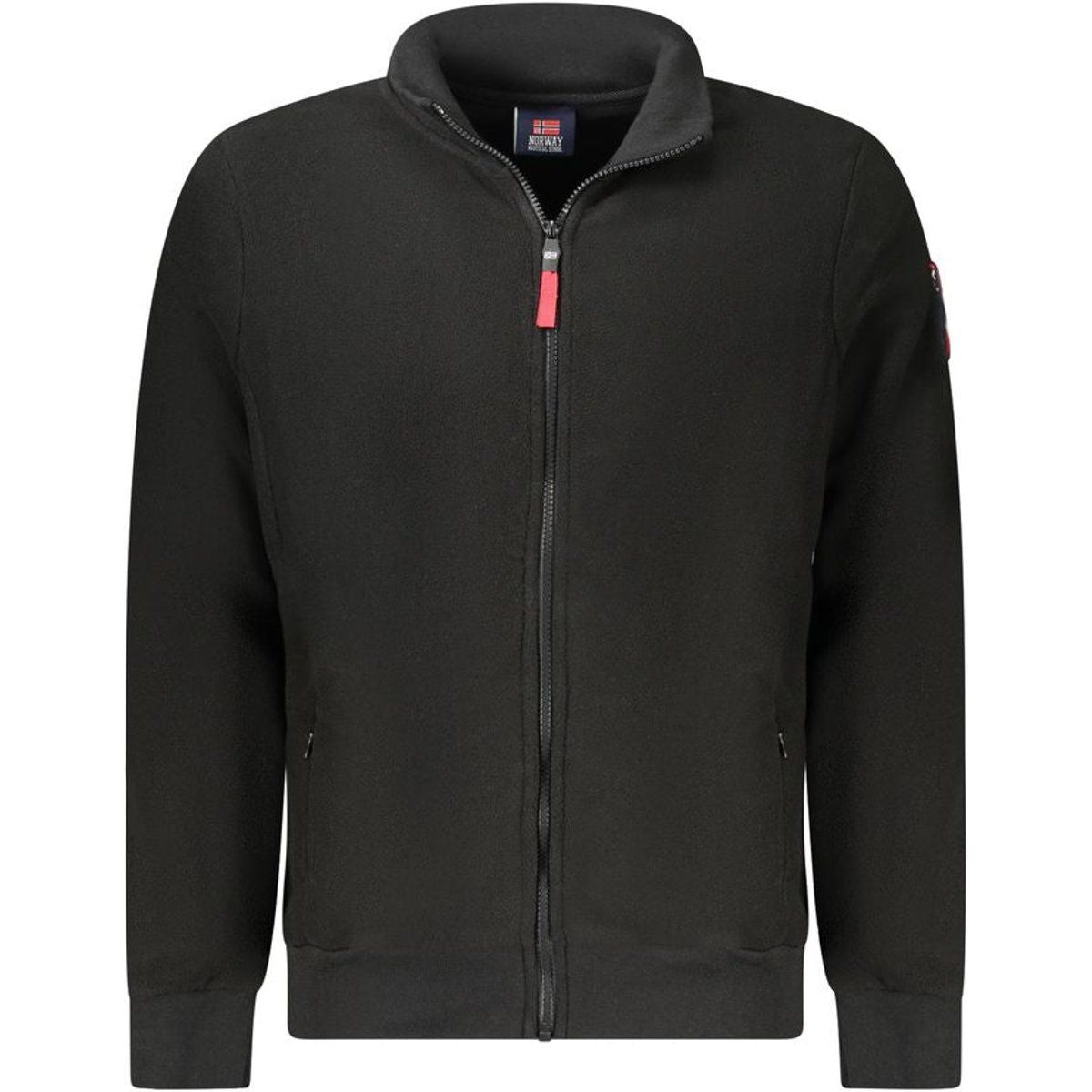 Herren Fleece Sweatshirt mit Reißverschluss