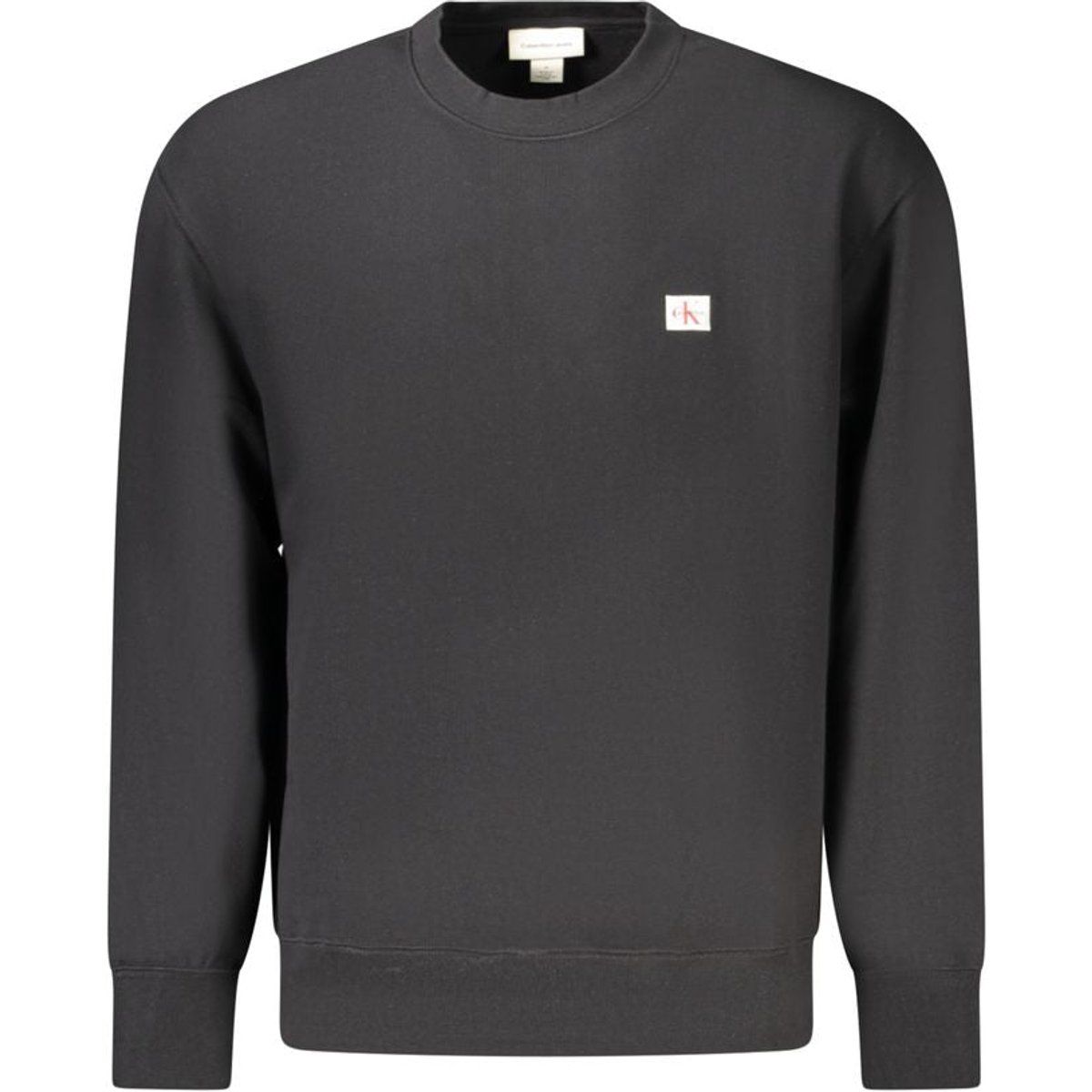 Minimalistisches Baumwoll-Sweatshirt mit Rundhalsausschnitt