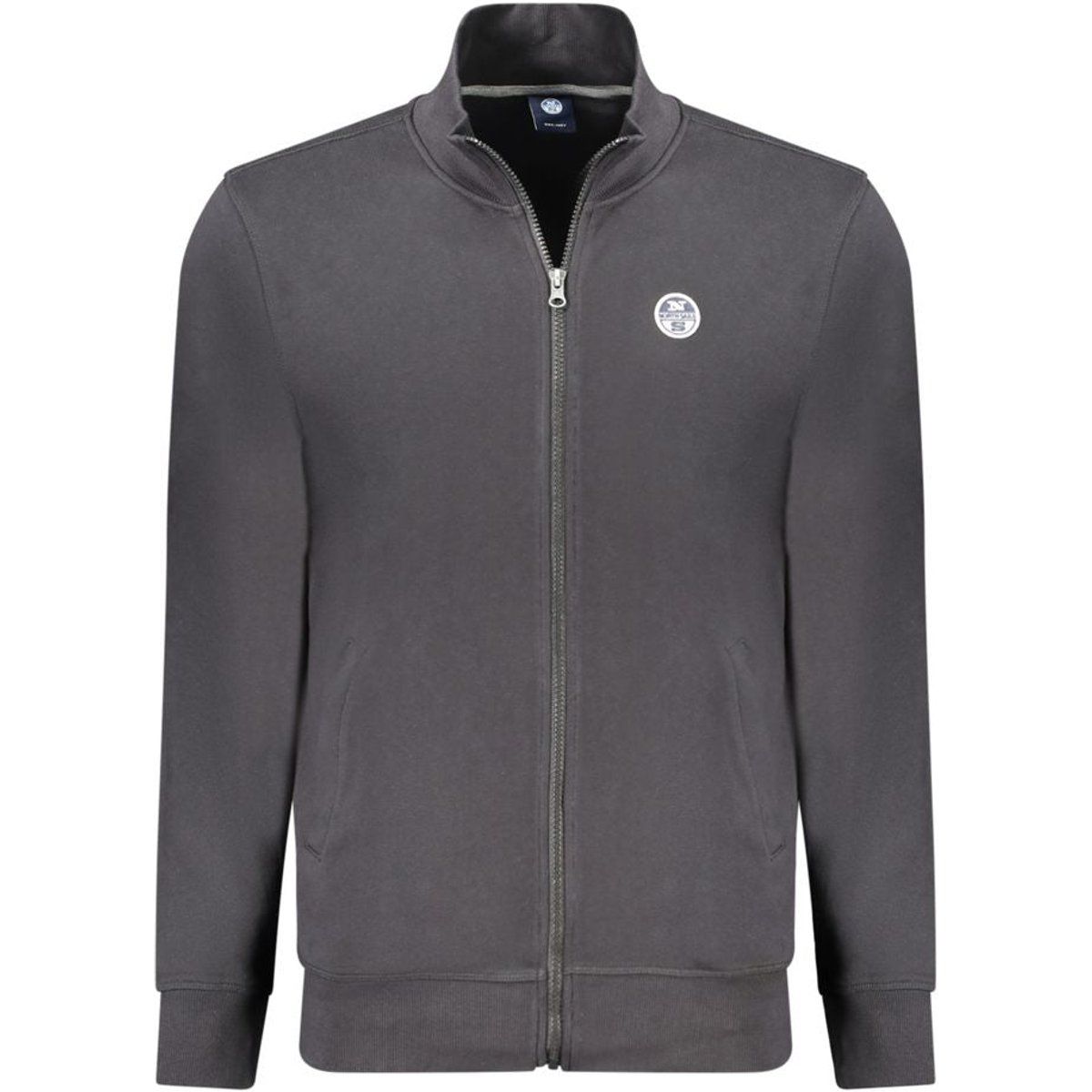 Herren Sweatshirt aus Baumwolle mit Reißverschluss