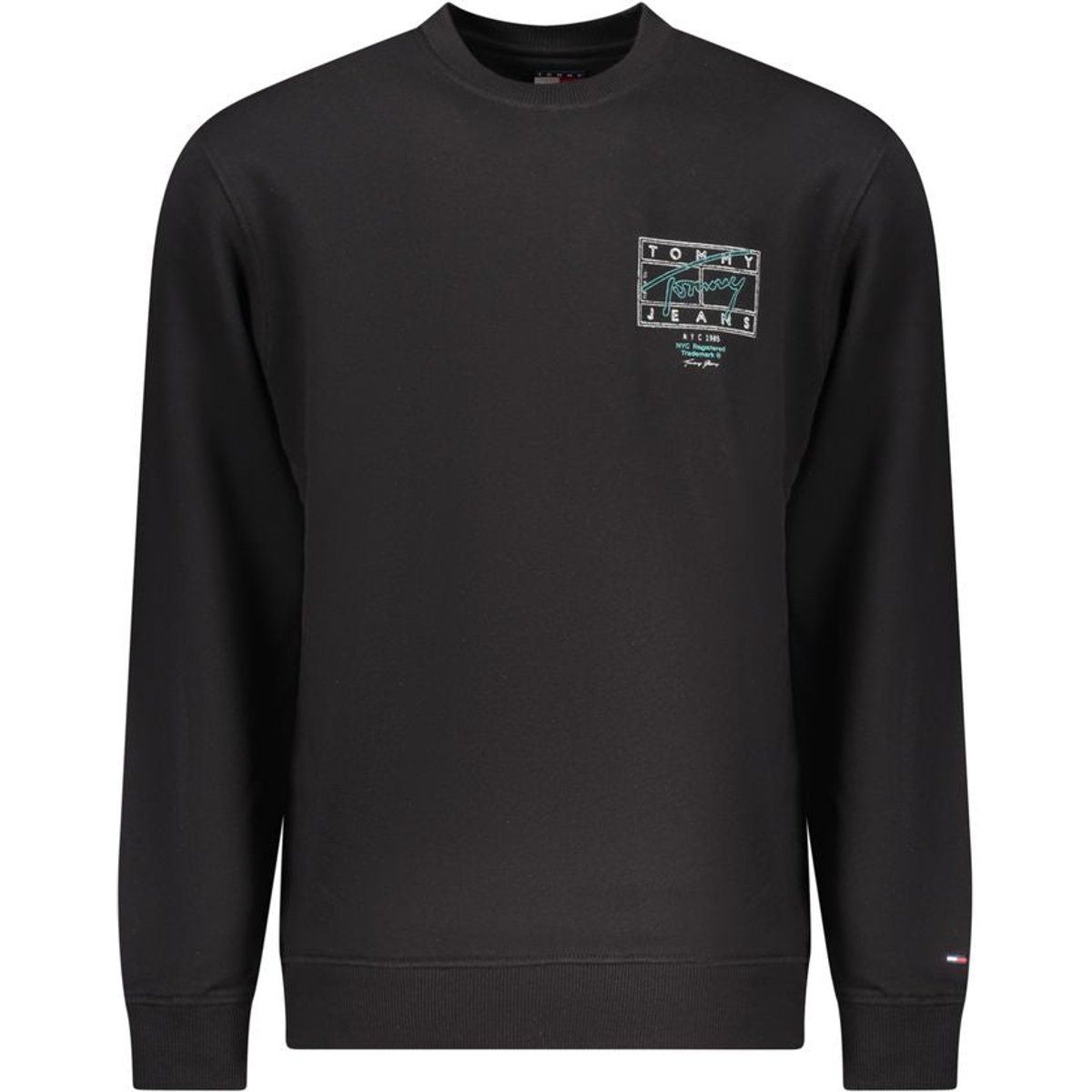 Herren Baumwoll-Sweatshirt mit Rundhalsausschnitt