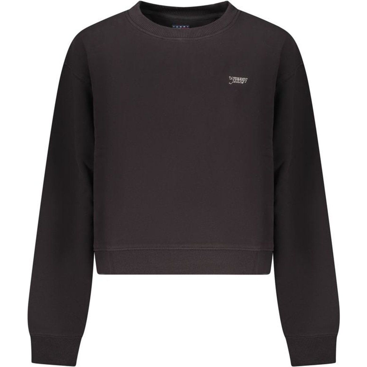 Lässiges, verkürztes Sweatshirt aus Baumwollmischung