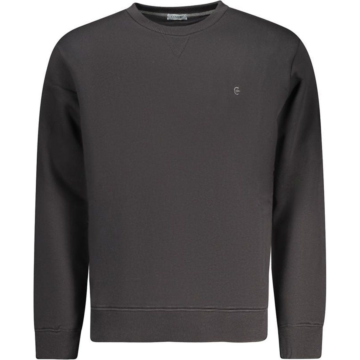 Herren Baumwoll-Sweatshirt mit Rundhalsausschnitt