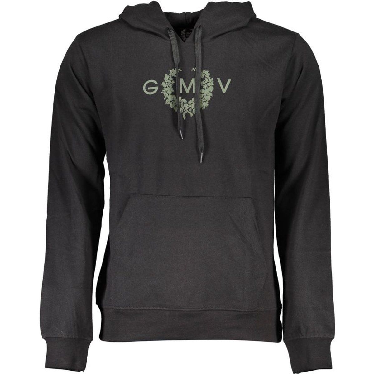 Herren Baumwollmischung Logo Kapuzenpullover