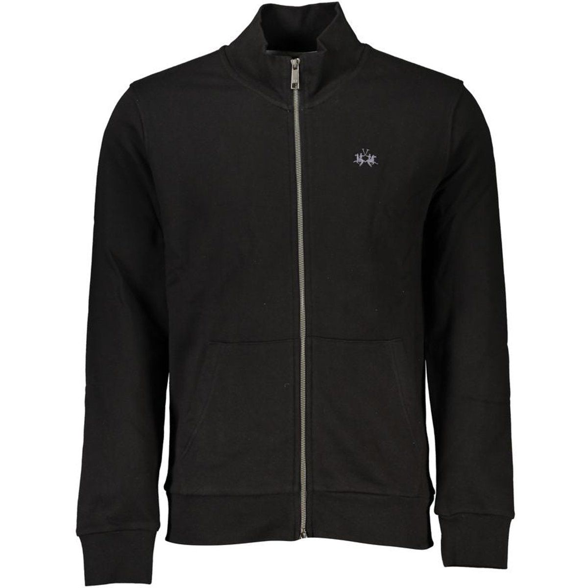 Schwarzes Herren Sweatshirt aus Baumwolle