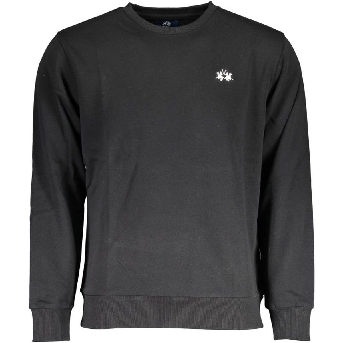 Herren Baumwollmischung Pullover mit Rundhalsausschnitt