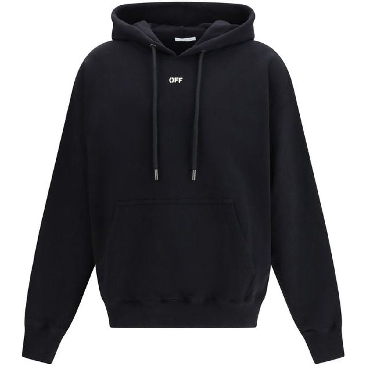 Off-White Schwarzes Baumwoll-Sweatshirt