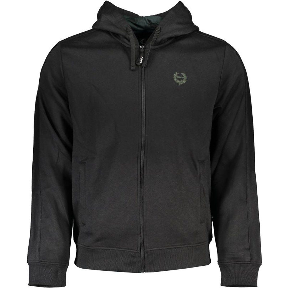 Herren Fleece Sweatshirt mit Kapuze und Reißverschluss