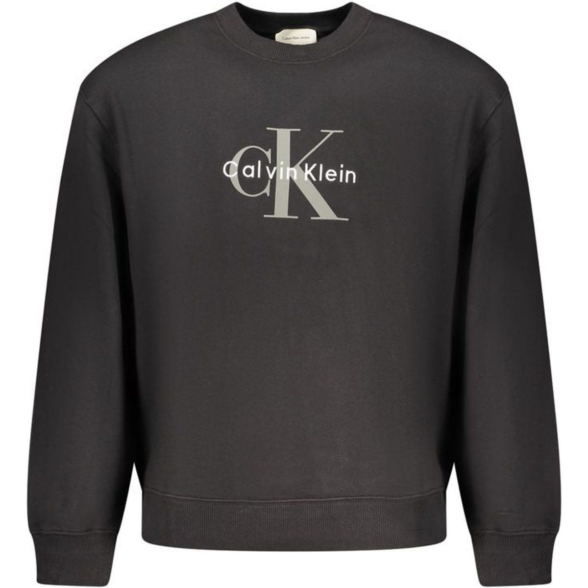Klassisches Baumwoll-Sweatshirt mit Logo für Herren