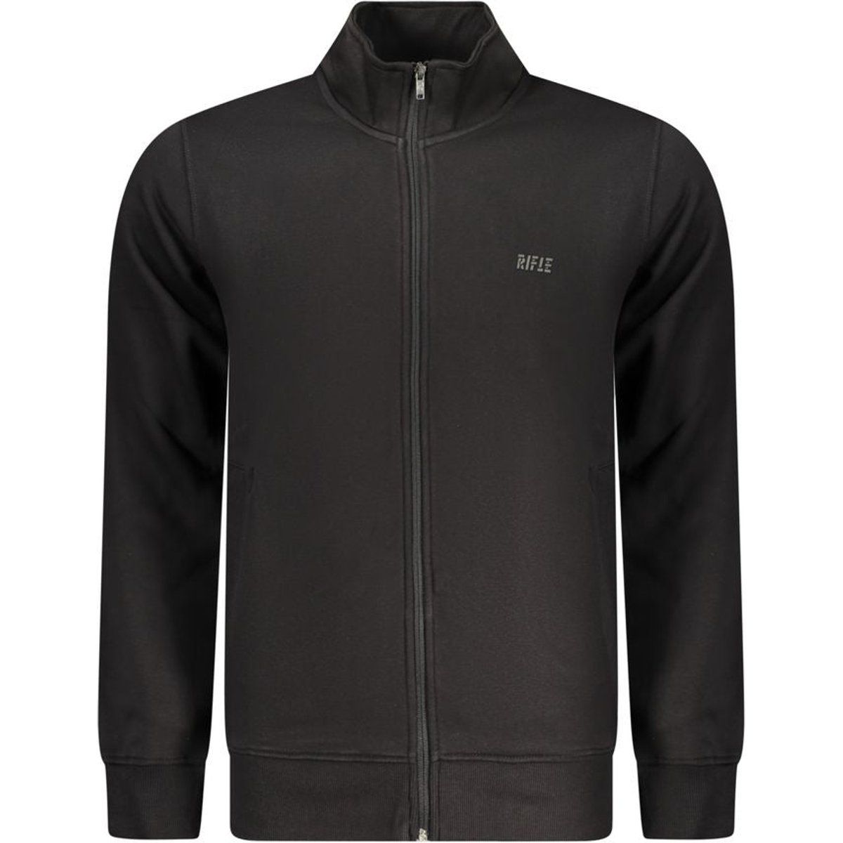 Schwarzes Herren Sweatshirt aus Baumwollmischung