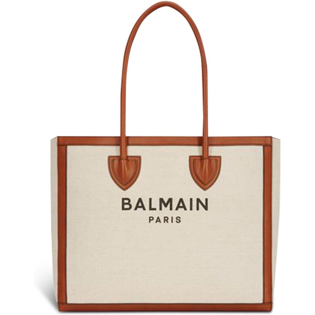 Canvas Tragetasche mit Logo-Print
