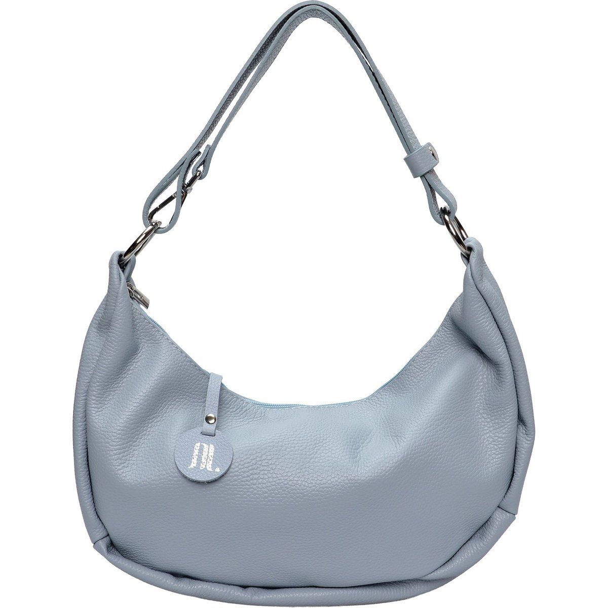 Elegante Schultertasche aus Leder Hobo-Stil