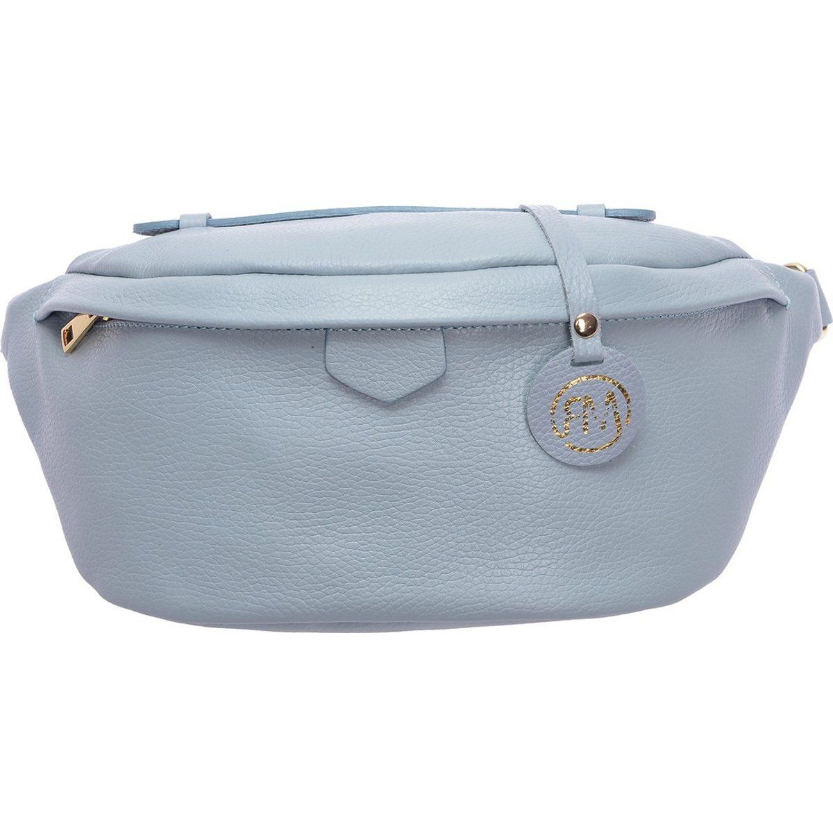 Leder Gürteltasche mit Reißverschluss