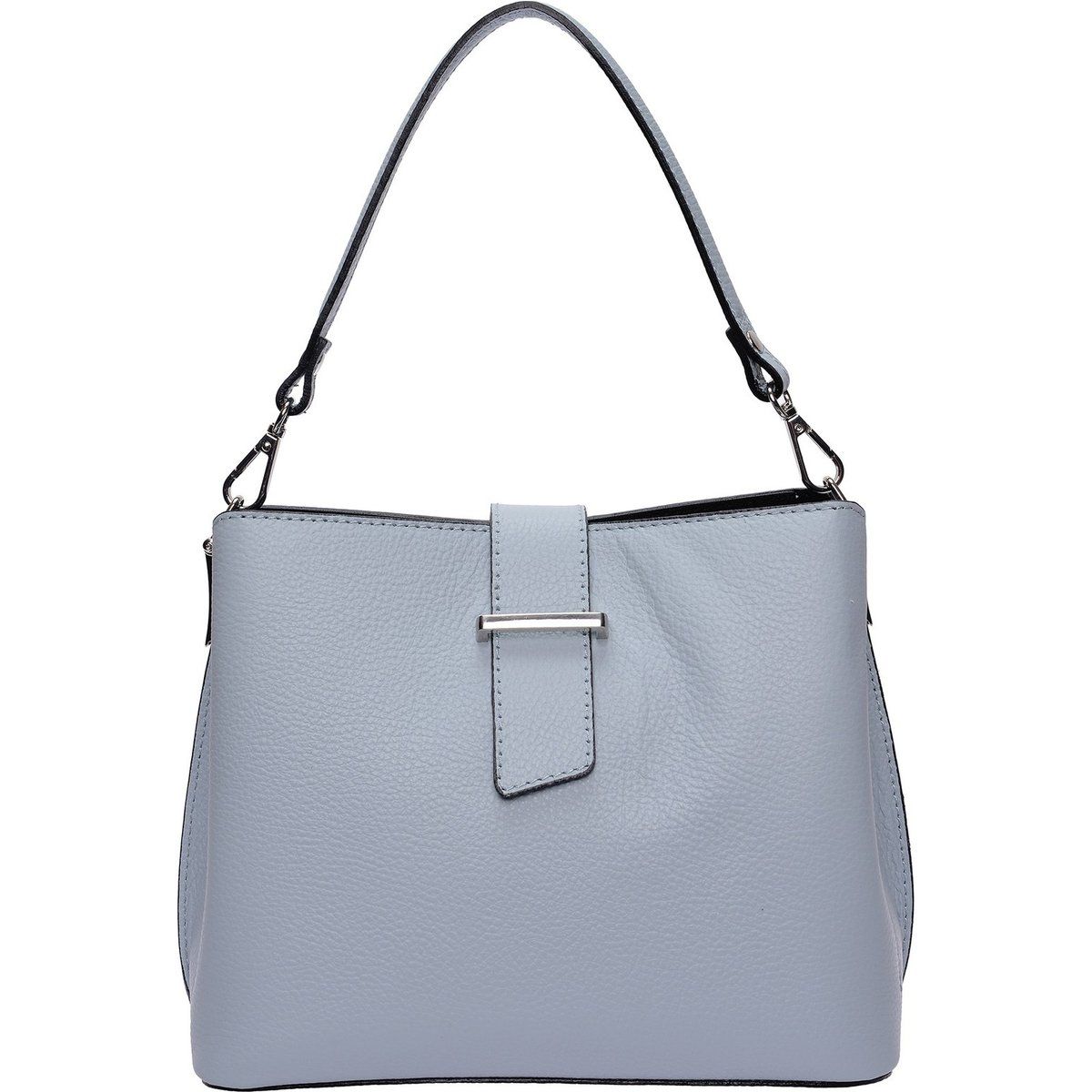 Minimalistische Henkeltasche aus Leder