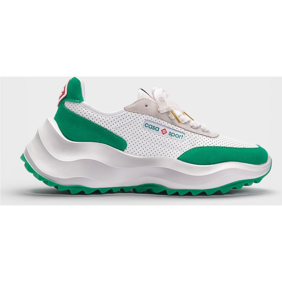 Atlantis Sneaker mit skulpturaler Wellensohle