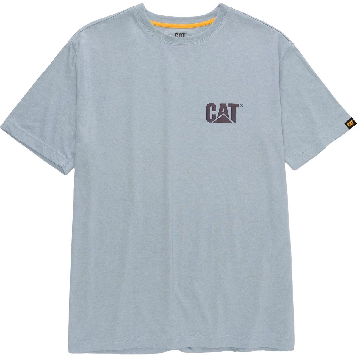 Caterpillar - "Trademark" T-Shirt für Herren (Nebelblau meliert)
