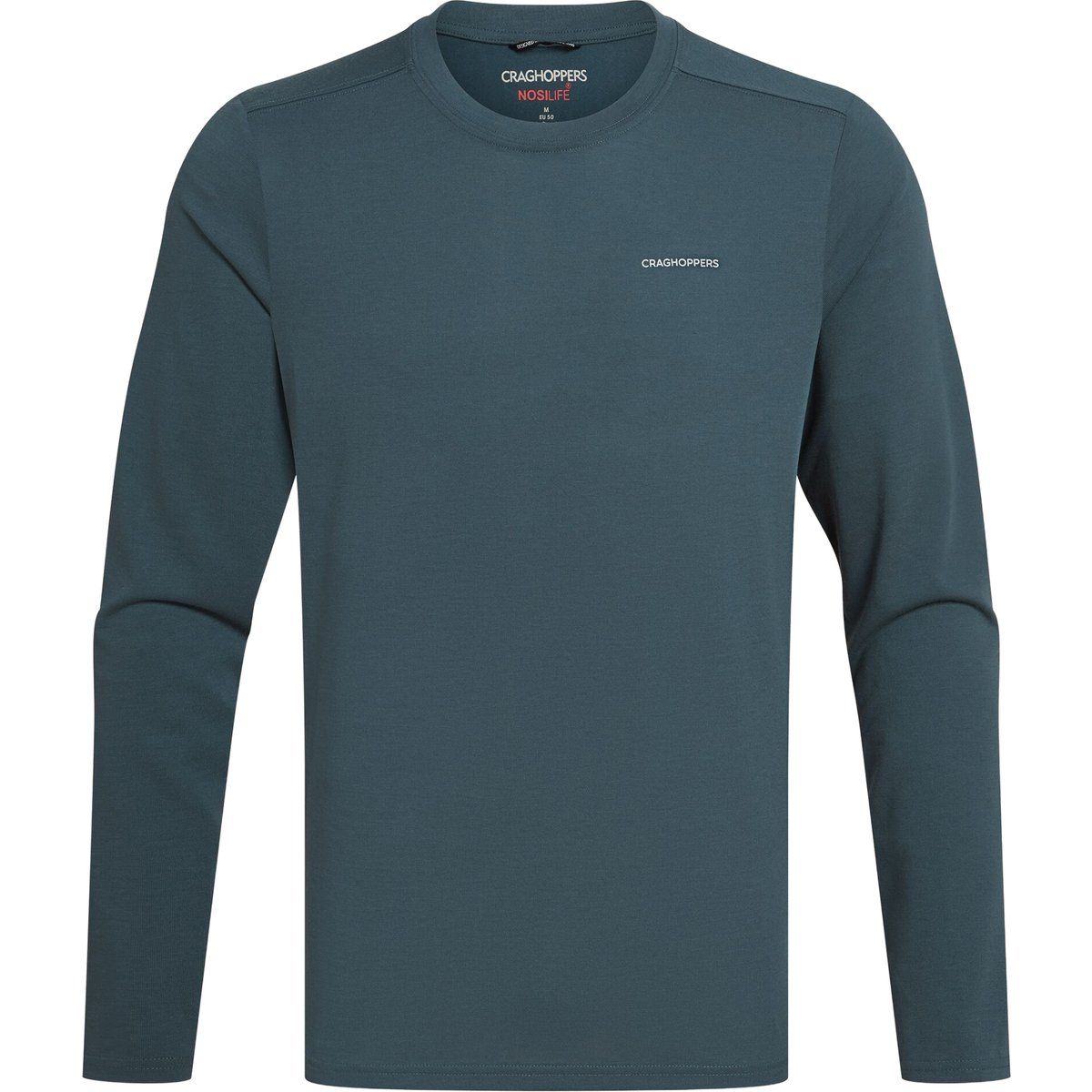 Herren Langarmshirt, einfarbig