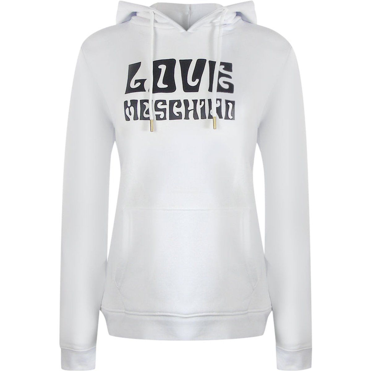 Kapuzenpullover mit Groovy-Logo aus Baumwolle