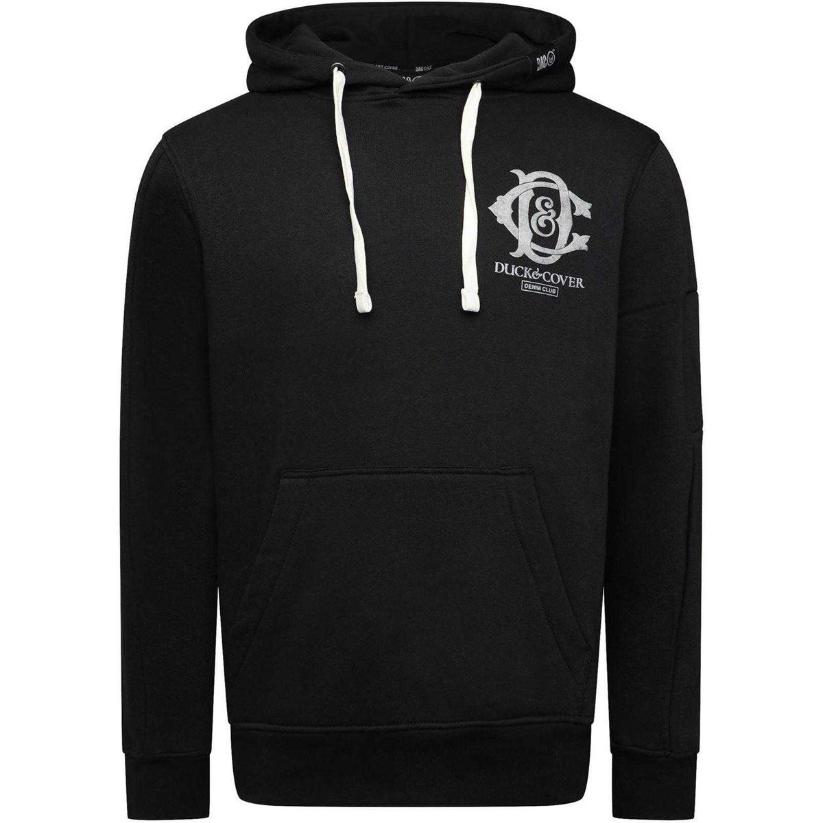 Herren Fleece Logo Kapuzenpullover
