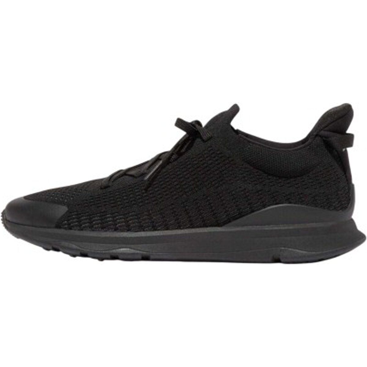 Schwarze Unisex Jersey Strick Sneaker