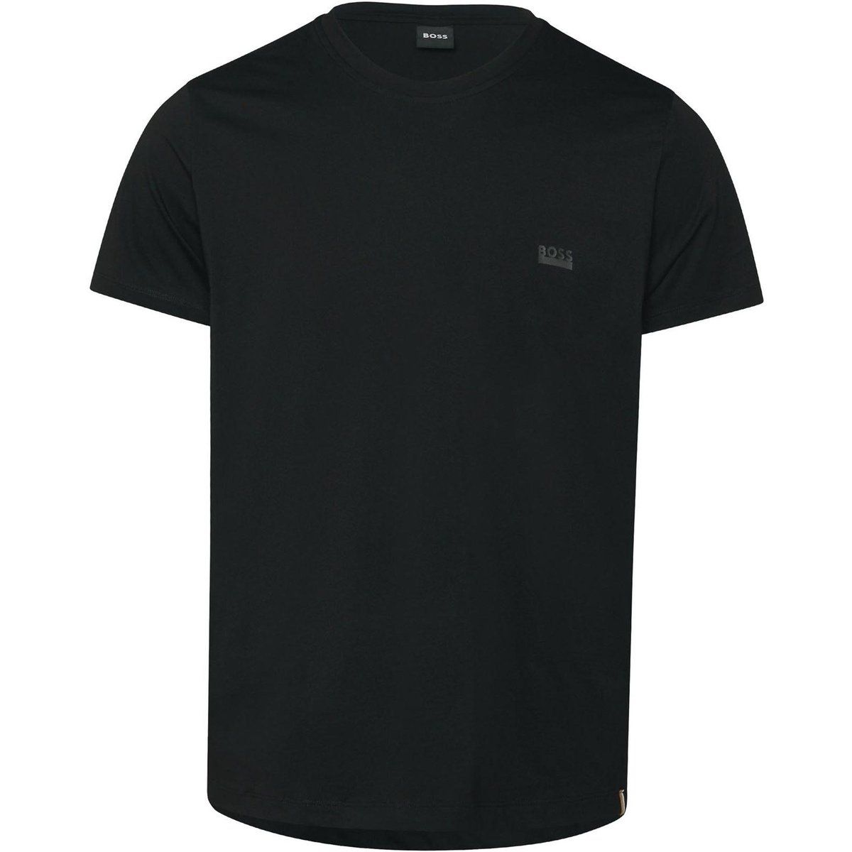 Klassisches Baumwoll-T-Shirt mit normaler Passform