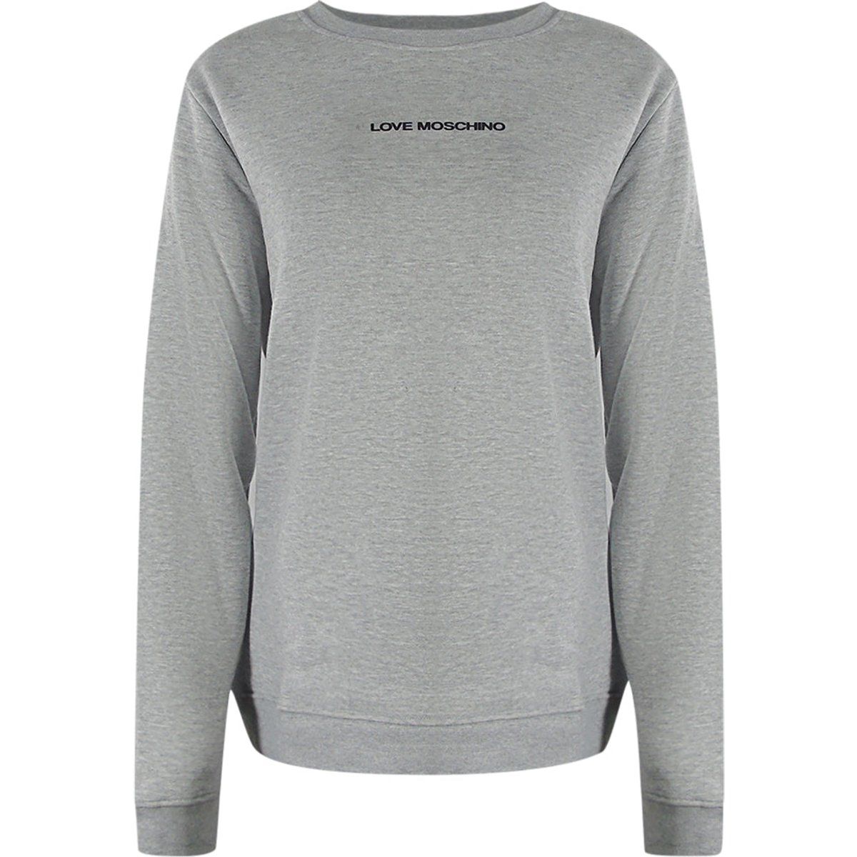 Klassisches Sweatshirt mit Logo-Print