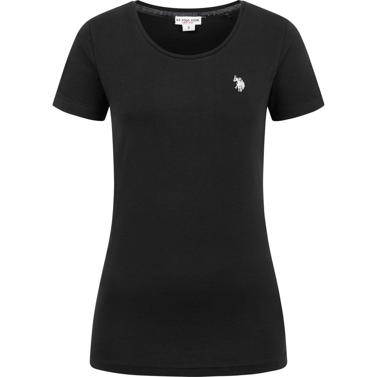 Figurbetontes T-Shirt aus Baumwollstretch