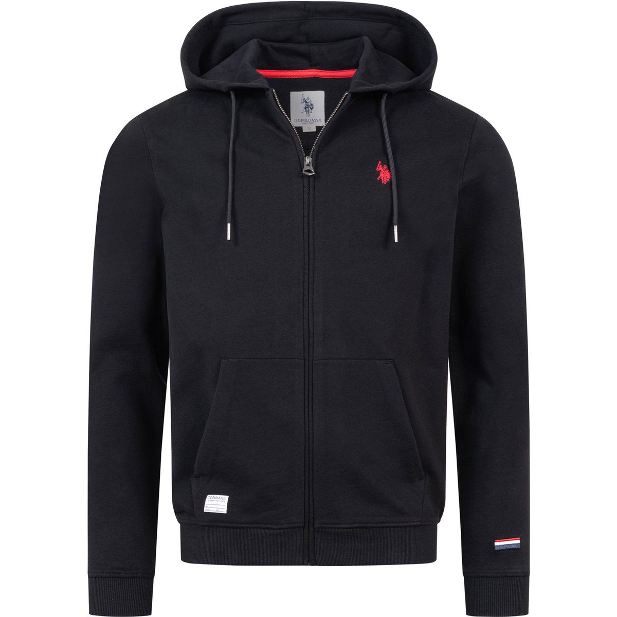 Herren Sweatjacke mit Reißverschluss und Kapuze