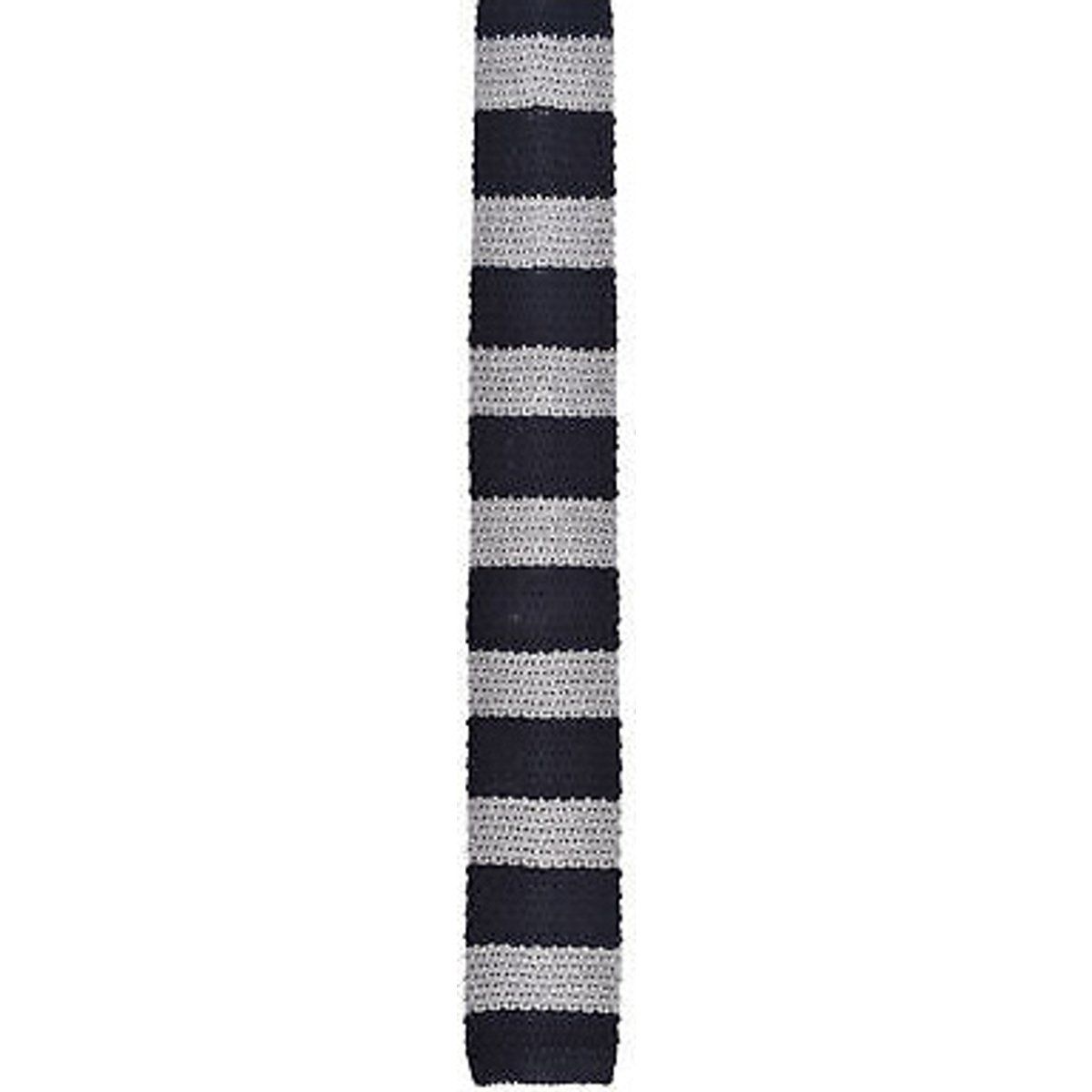 Gestreifte Strickkrawatte