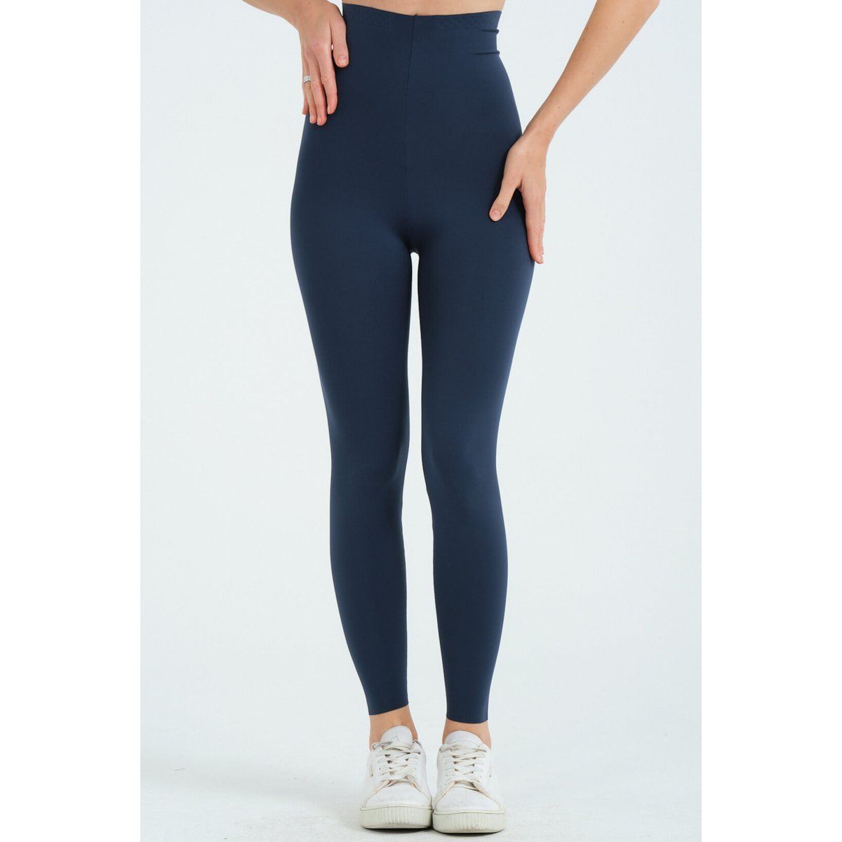 Hochtaillierte Laser-Cut Sportleggings