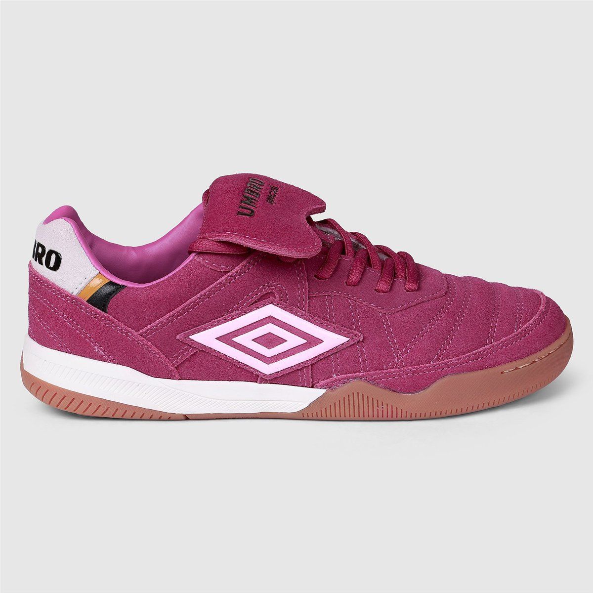 Umbro Speciali TR Wildleder Dhalia/Weiß/Schwarz Trainingsschuhe