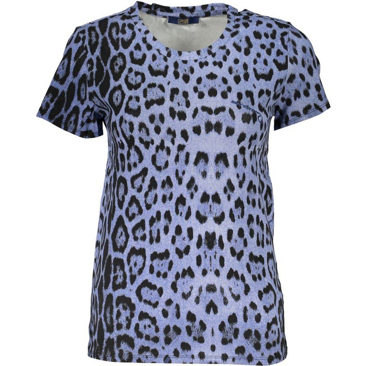 T-Shirt aus Baumwolle mit Leopardenmuster