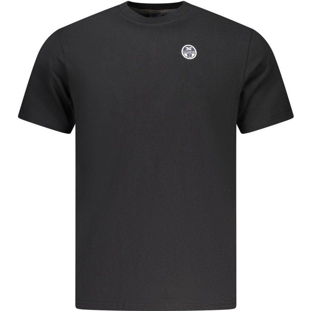 Klassisches Rundhals-T-Shirt aus Baumwolle