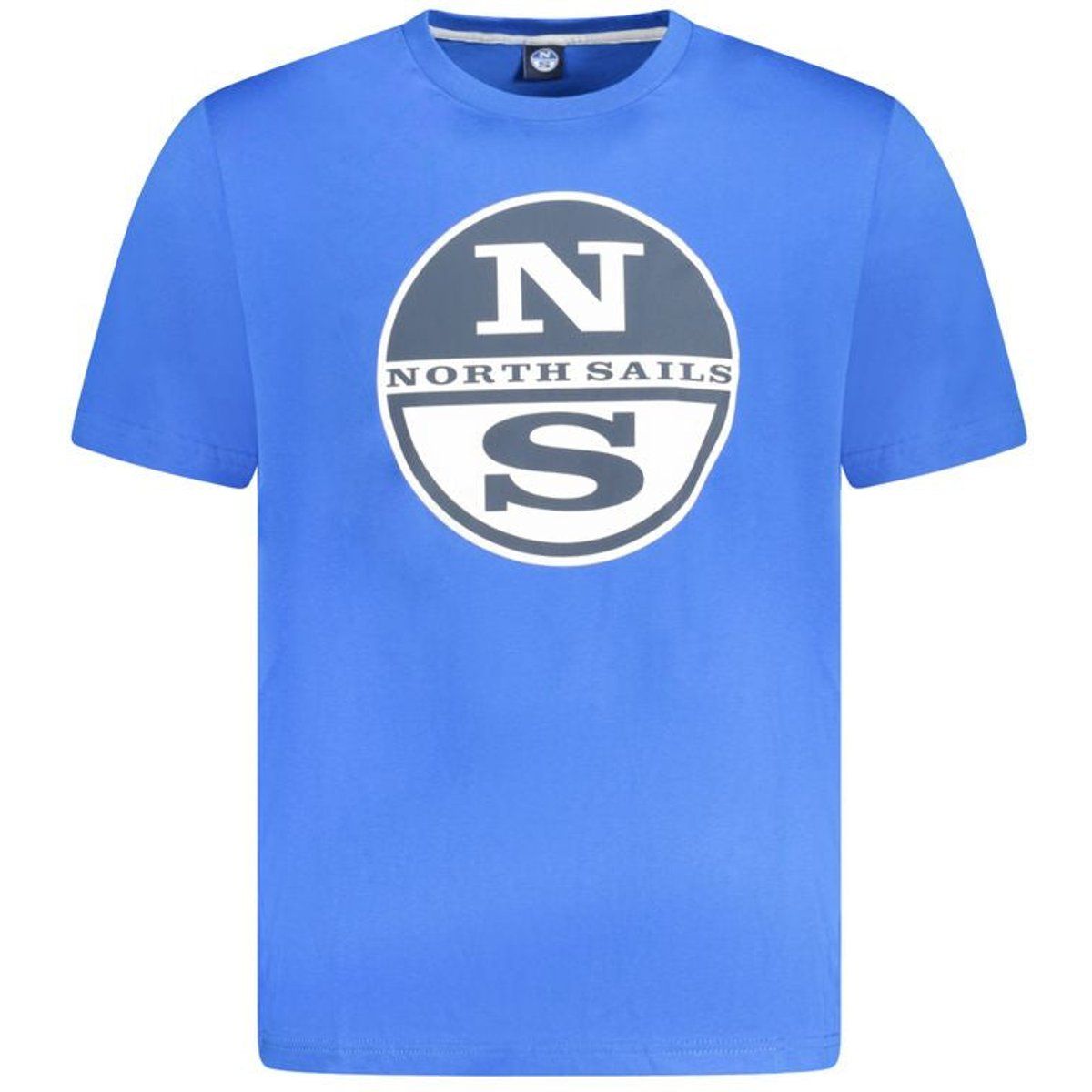 Klassisches Baumwoll-T-Shirt mit Logo-Print