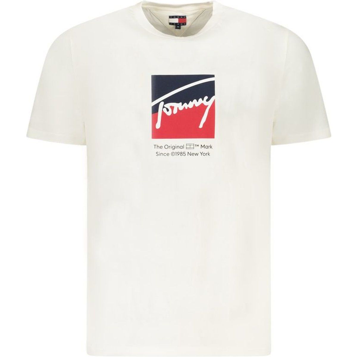 Baumwoll T-Shirt mit Logo Grafik