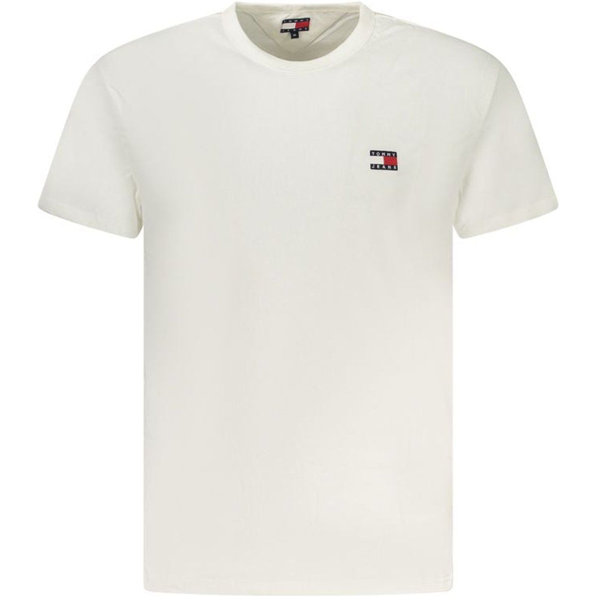 Essentielles Baumwoll-T-Shirt mit Rundhalsausschnitt