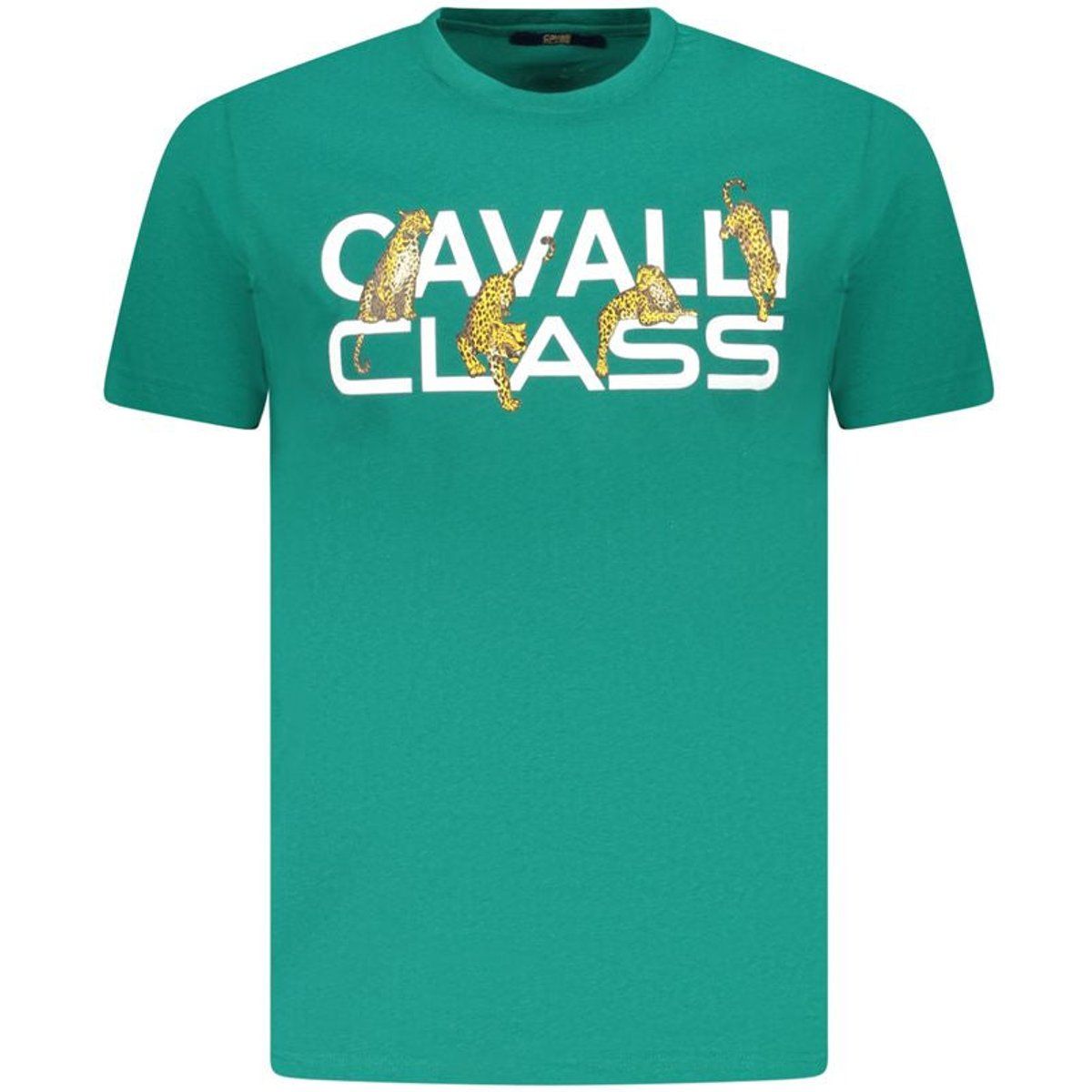 Bedrucktes Baumwoll-T-Shirt mit Logo