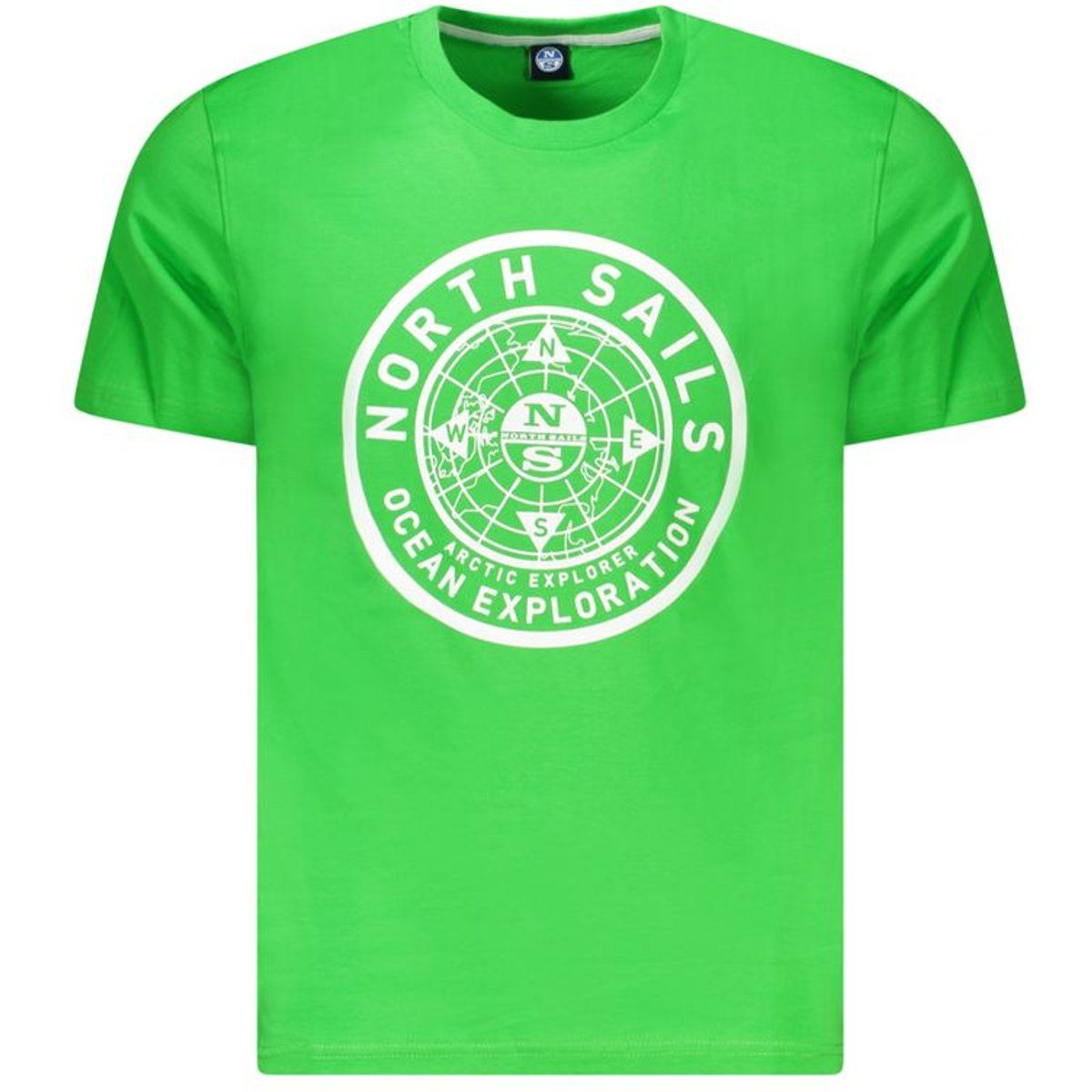 Baumwoll T-Shirt mit Grafikprint und Rundhalsausschnitt