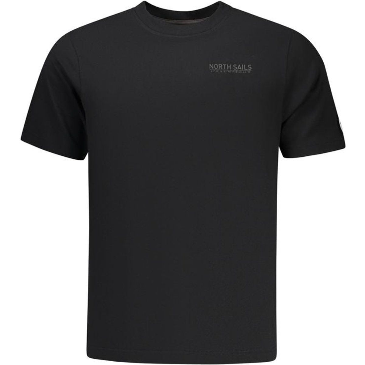 Klassisches Logo Baumwoll T-Shirt mit Rundhalsausschnitt