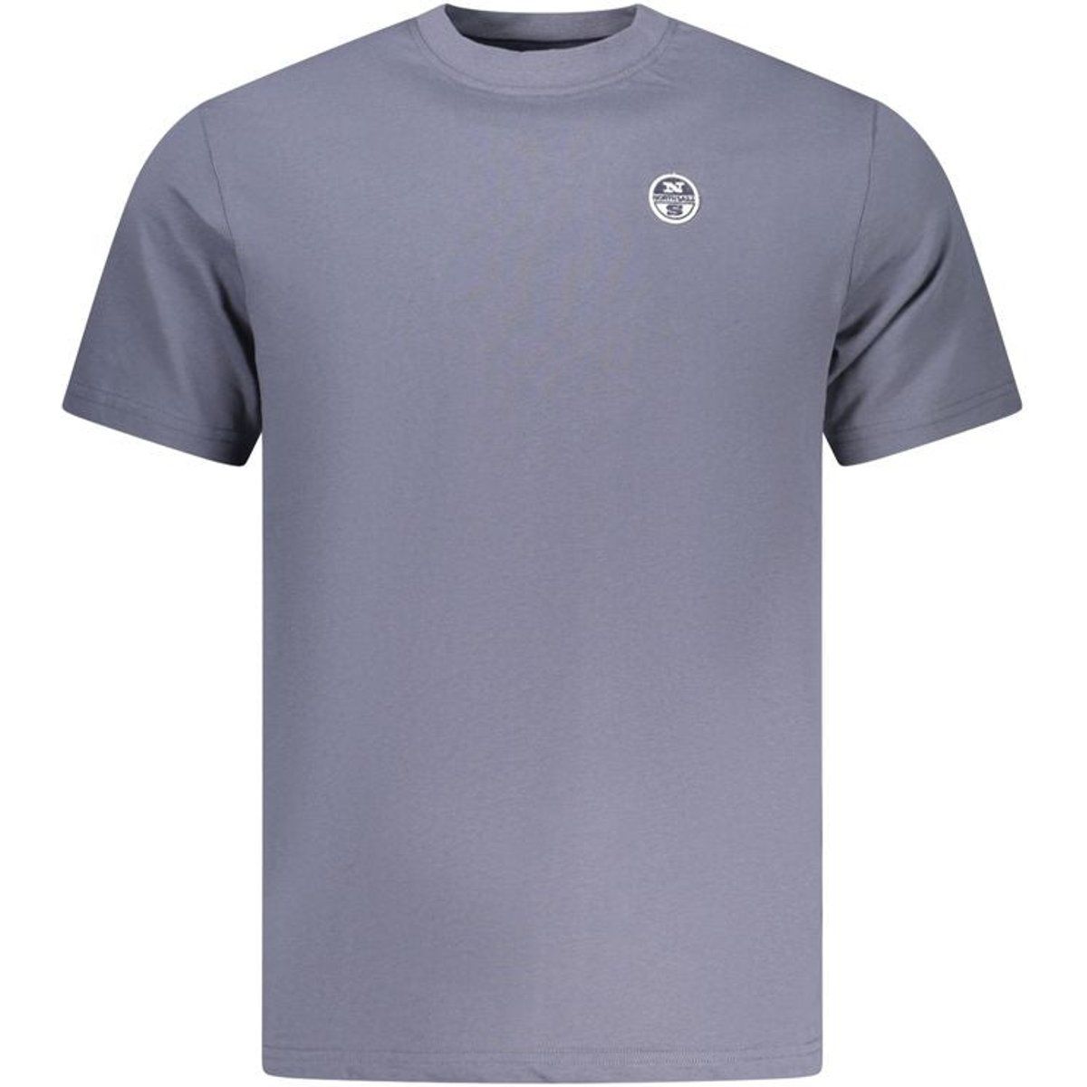 Klassisches Baumwoll-T-Shirt mit Rundhalsausschnitt