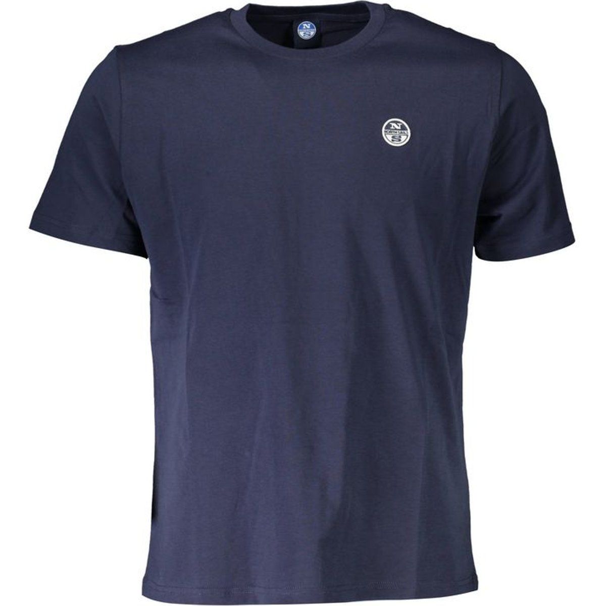 Klassisches Baumwoll-T-Shirt mit Rundhalsausschnitt