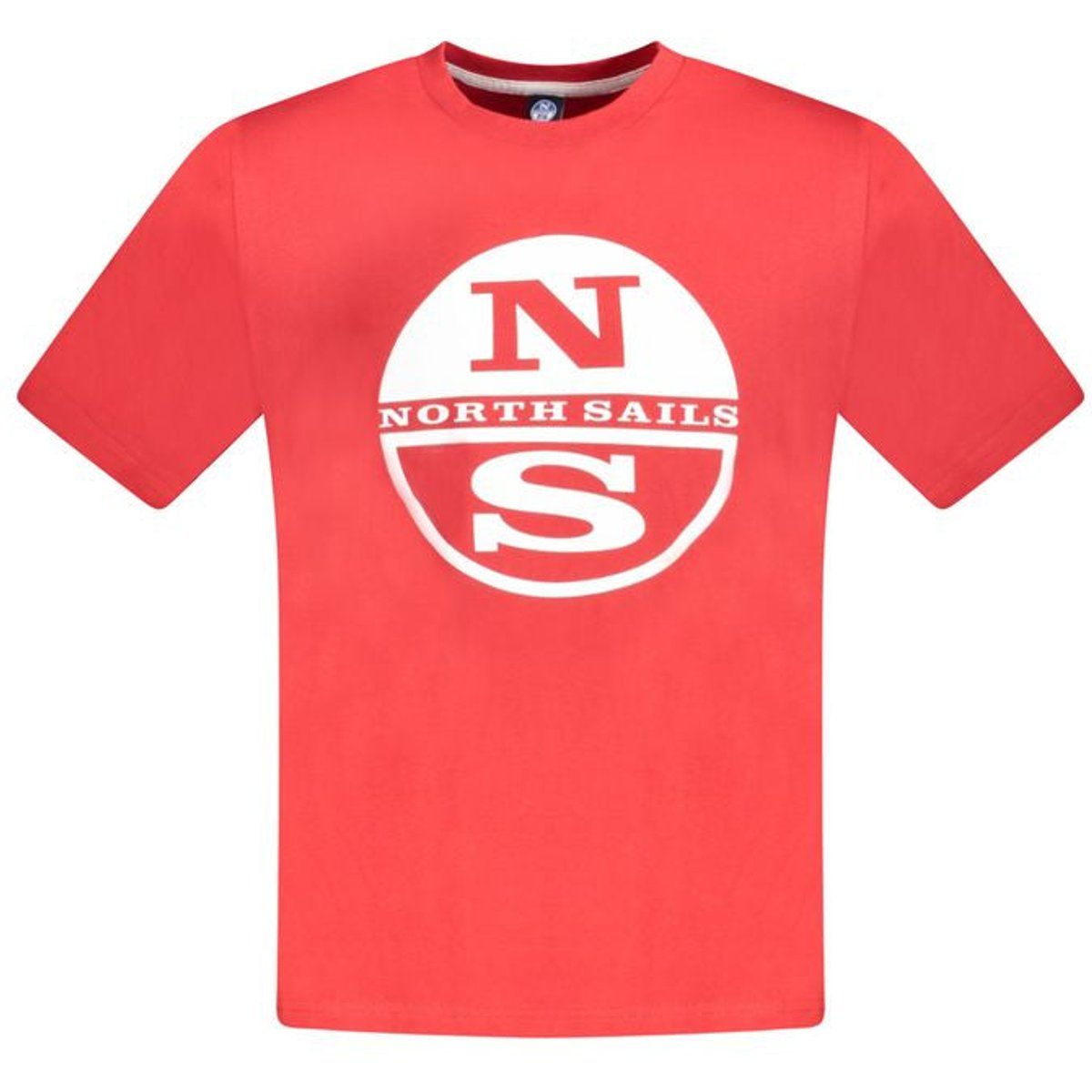 Klassisches Baumwoll-T-Shirt mit Rundhalsausschnitt
