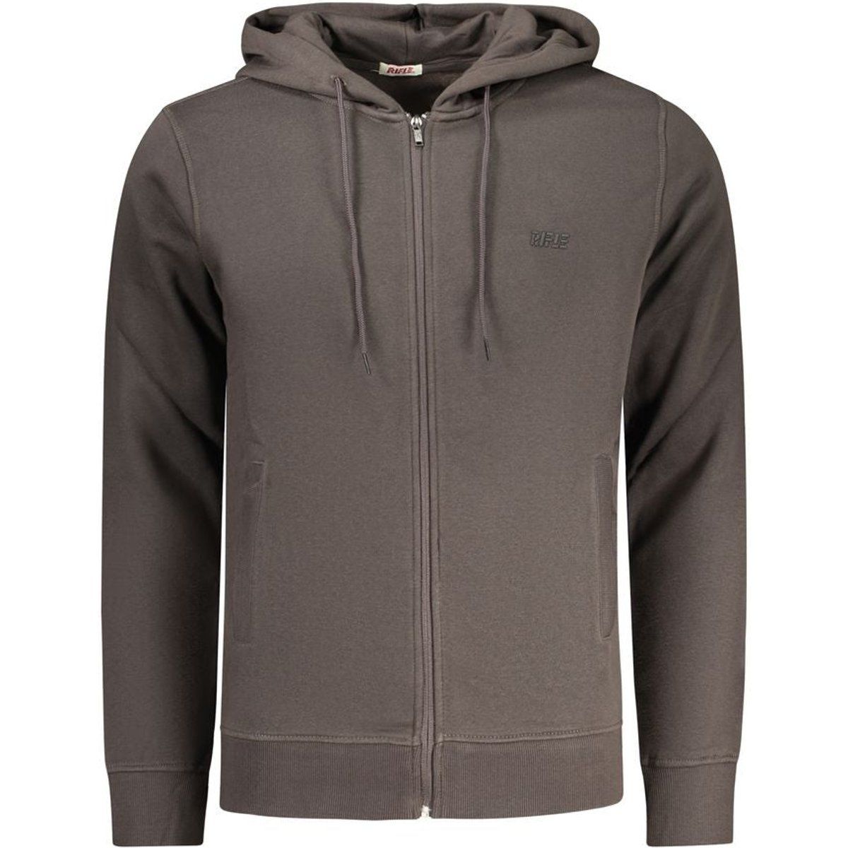 Baumwoll-Hoodie mit Reißverschluss für Herren
