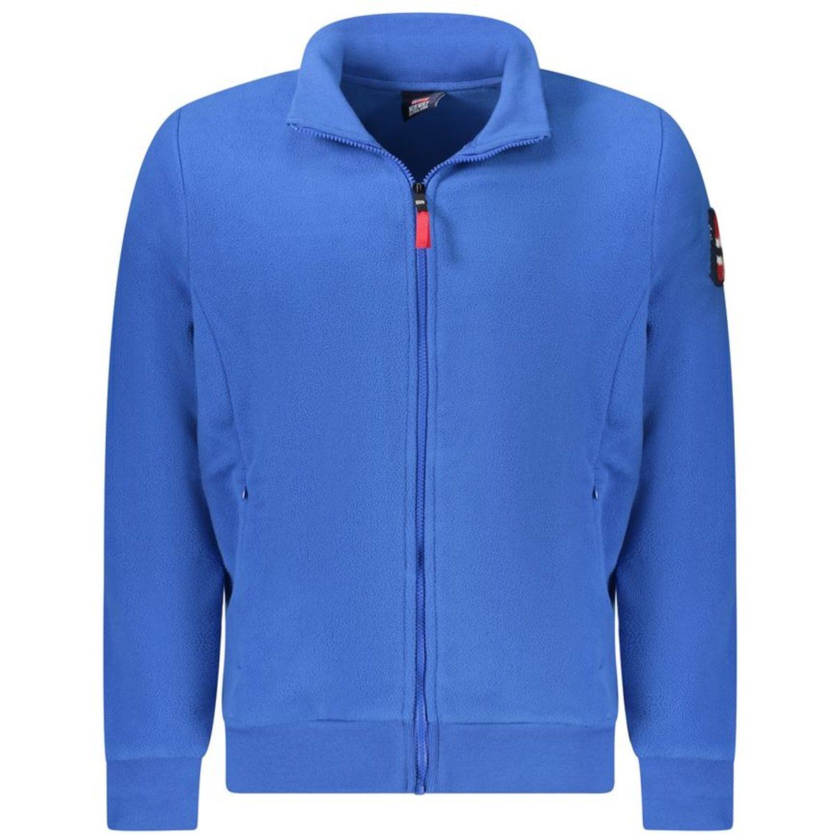 Herren Fleece Sweatshirt mit Reißverschluss