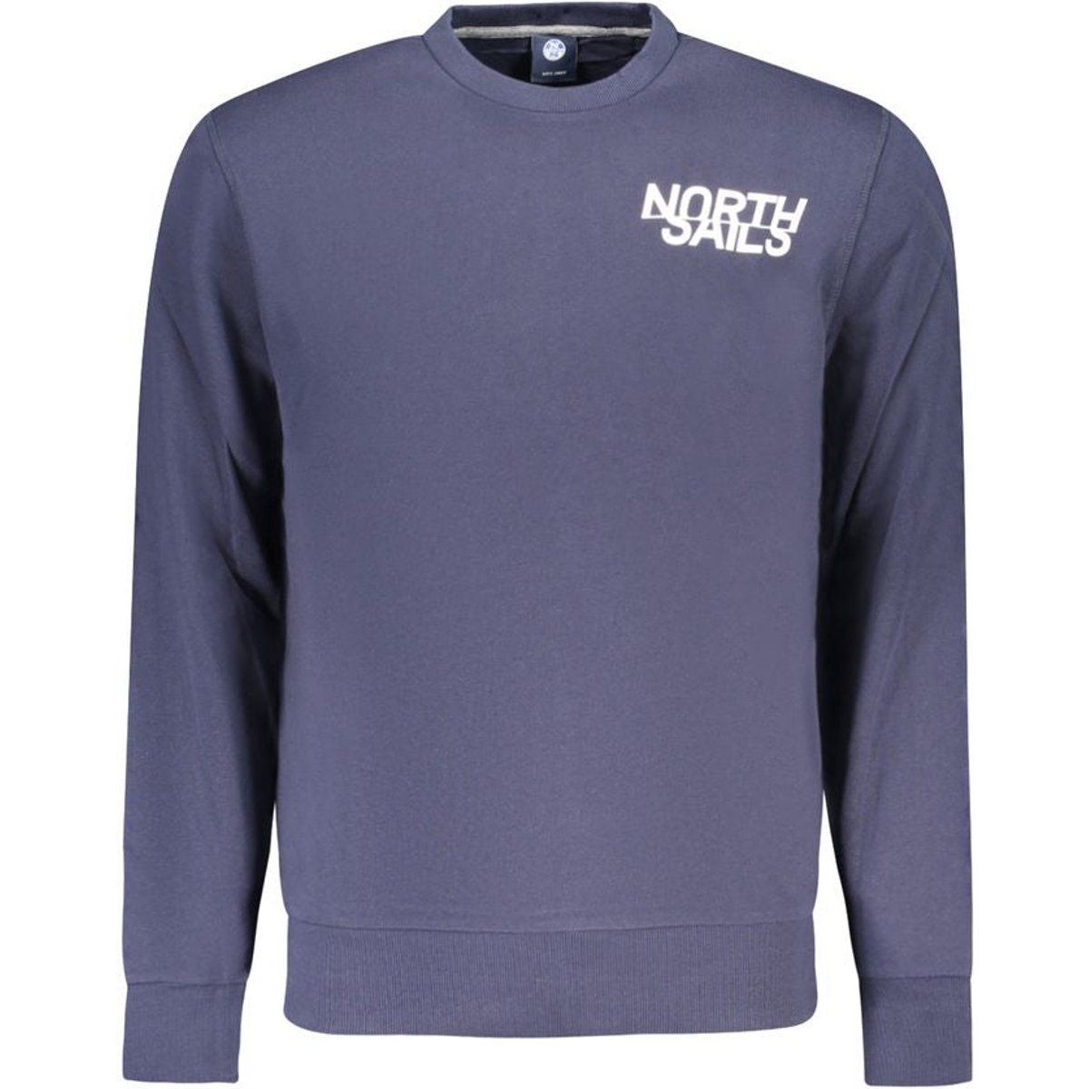 Lässiges Baumwoll-Sweatshirt mit Rundhalsausschnitt